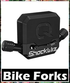 Quarq ShockWiz, Fits Most Air-Sprung Forks and Rear Shocks All Mountain Bike, Bike Rider, Phone Apps, Bike, Sports, Black