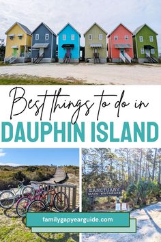 the best things to do in dauphn island, australia with text overlay