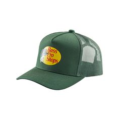 Your young outdoor enthusiast will love our Bass Pro Shops Logo Mesh Cap for Kids. A bold logo on the front and breathable mesh back make it an instant favorite. Imported. BPS logo on front Twill front with mesh back Adjustable closure Pro Bass Hat, Outdoor Snapback Trucker Hat With Custom Logo, Green Breathable Trucker Hat For Outdoor, Green Trucker Baseball Cap For Sports, Custom Logo Trucker Hat For Outdoor, Outdoor Mesh Hat With Logo Patch, Green Breathable Snapback Hat For Outdoor, Sporty Outdoor Trucker Hat With Logo Patch, Sporty Trucker Hat With Logo Patch For Outdoor