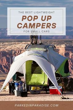 the best light weight pop up campers for small cars