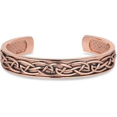 The Cathedral Rock Copper Cuff Bracelet reminds us of the red rocks of the West. This copper bracelet features a pattern through the center of smooth copper lines that intertwine with each other. The center pattern is framed on the top and bottom with a smooth line creating a cohesive design. The light antiquing gives the cuff makes the center pattern stand out and finishes the piece. One size fits most. Montana Silversmiths bracelets are coated in Montana Armor to prevent tarnish. This cuff bracelet can be adjusted allowing one size to fit most. Enjoy this copper cuff bracelet with a woven design. The warm copper color will add pop to any outfit. Apocalyptic Jewelry, Jewelry Artwork, Cathedral Rock, Copper Cuff Bracelet, Copper Cuff, Red Rocks, Tractor Supply, Cool Stuff To Buy, The Cathedral