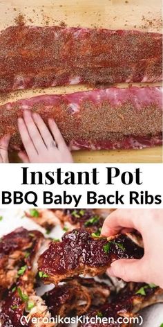 Instapot Ribs Instant Pot, Insta Pot Ribs Easy, Pork Ribs Recipe Instant Pot, Babyback Ribs Instant Pot, Insta Pot Babyback Ribs, Pork Baby Back Ribs Instant Pot, Ribs In The Instapot, Insta Pot Ribs Recipe