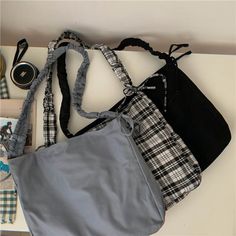 Brand Name: HISUELYShape: Casual TotePlace Of Origin: HE BEI ?ProvinceHandbags Type: Shoulder BagsTypes of bags: Shoulder & Crossbody BagsOrigin: CN(Origin)Main Material: CanvasClosure Type: zipperHardness: SOFTStyle: Japan StyleModel Number: BG258Lining Material: PolyesterOccasion: VersatileGender: WOMENPattern Type: SolidNumber of Handles/Straps: SingleInterior: Interior Zipper Pocket Canvas Bag Aesthetic, Bag Aesthetic, Bags Aesthetic, Women Handbag, Canvas Bag, Tote Handbags, Elastic Band, Brand Names, Zipper Pocket