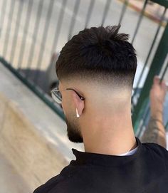 Tapered Hair, Taper Fade Haircut, Beard Hairstyle, Men Hair Color, Faded Hair