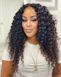 2023 Weave Hairstyles, 2023 Crochet Hairstyles, Sew In Hairstyles Curly, Curly Sew In Weave, Crochet Weave Hairstyles, Curly Crochet Hair, Curly Weave, Curly Crochet Hair Styles, Sew In Hairstyles