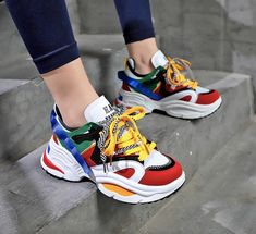 USS Shoes Zuyin Women's Sneaker | ussshoes.com – USS® Shoes Rave Sneakers, Rave Shoes, Colorful Sneakers, Fashion Vogue, Popular Shoes, Breathable Shoes, Hot Shoes, Leather Shoes Woman, Best Sneakers