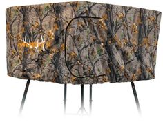 Designed for use with the Quad Pod Stand, this Epic Camo patterned blind provides added concealment from wary game. Installation is quick and easy with the use of snaps and bungee cords. A wide entrance opening of 21W x 25 L complete with a zippered closure provides easy entry to your standFeaturesEpic camo patternZippered entrance for easy access360 degree surround for ultimate concealmentWeather-resistant material for longevity, Hunting Gear,Hunting Blinds,Tower & Box Blinds SKU - 15431712345 Deer Stand Plans, Ground Blinds, Patterned Blinds, Duck Blind, Deer Blind, Bungee Cords, Hunting Blinds, Deer Stand, Hunting Camo