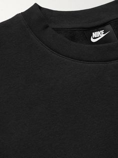 Nike's 'Sportswear' collection is designed for days outside the gym. Embroidered with the iconic 'Swoosh' at the chest, this relaxed sweatshirt is cut from brushed Tech Fleece that's soft and warm. Nike Collection, Black Sportswear, Sweatshirt For Men, Beach Ready, Tech Fleece, Black Fleece, Fleece Sweatshirt, Nike Outfits, Nike Sportswear