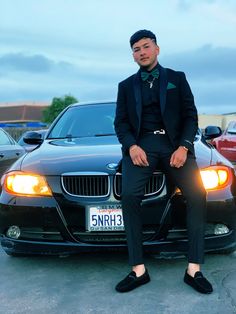 All Black Suit With Emerald Green Tie, Tux With Emerald Green, Emerald Green Prom Dress And Suit, Prom Suits With Green Dress, Emerald Prom Suit, Emerald Green Homecoming Suit, Green Prom Fits Men, Emerald Green Wedding Men, Homecoming Tuxedos