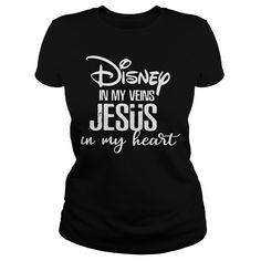 Disney in my veins Jesus in my heart shirt Family Vacation Ideas Kids, Disney Family Vacation Shirts, Disney Shirt Ideas, Disney Family Vacation, Family Vacation Shirts, Circuit Projects, Freaking Awesome, Cricut Designs, Disney Shirt