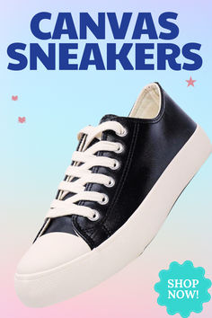 "Stay stylish and comfortable with our Essential Canvas Sneakers! Perfect for everyday wear and versatile enough for any outfit. #CanvasSneakers #CasualStyle #ShopNow #Fashionista #ComfortableFootwear #EverydayEssentials #FashionGoals #StylishComfort #VersatileShoes #CasualChic #OOTD #WardrobeStaple #FashionEssentials" Comfortable Lace-up Sneakers With Elastic Laces, Casual Skate Shoes With Round Toe And Laces, Trendy Mid-top Skate Shoes With Vulcanized Sole, Trendy Lace-up Sports Sneakers, Trendy Textile Sneakers With Laces, Trendy Canvas Shoes With Round Toe And Laces, Low-top Textile Platform Sneakers With Laces, Trendy Round Toe Canvas Shoes With Laces, Casual Skate Shoes With Rubber Sole