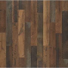 wood flooring that looks like it has been made from different types of boards and planks