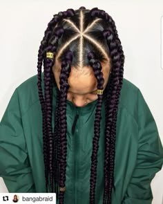 Hair Muse, Hairdos For Curly Hair, Natural Hair Braids, Hair Stylist Life, Long Braids, Box Braids Hairstyles