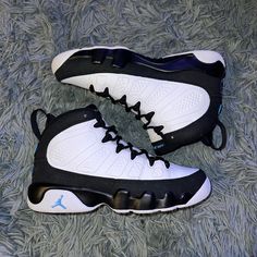 Air Jordan 9 Retro Gs “University Blue”. Size 6y Brand New! Jordan 1 Mid Blue, Air Jordan 9 Retro, Sneakerhead Room, Air Jordan Retro 9, Urban Street Fashion, Jordan 11s, Pretty Sneakers, Jordan Retro 11, Retro 9