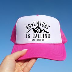 Looking for a cute hat to wear? Make sure to check out our foam trucker hats! These hats are one size fits most, with an adjustable back snap, they are the perfect addition to any casual outfit! Cute Adjustable Baseball Cap For Outdoor, Outdoor Pink Baseball Cap One Size, Pink Baseball Cap For Outdoor, Pink Outdoor Baseball Cap, Cute Baseball Cap For Outdoor, Adjustable Pink Hat For Outdoor Activities, Casual Pink Baseball Cap For Outdoor, Cute Outdoor Baseball Cap, Pink Outdoor Hat, One Size Fits Most