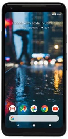 the screen protector for google pixel is shown in front of a city street at night