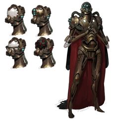 an image of a character from the video game masstropictures, with different armor and head shapes