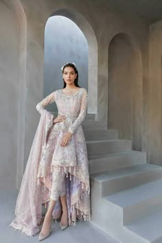 Lilian Reign Amour Bonheur Formal 2021 Pakistani Gowns, Desi Dress, Asian Clothes, Desi Fits, Indian Salwar Kameez