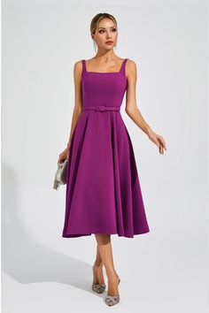 Phyllis Purple Slip Midi Dress Violet Dress, Grace Dress, Slip Midi Dress, Violet Dresses, Latest Fashion For Women, Fashion Styles, Formal Occasion, Birthday Celebration, Fashion Item