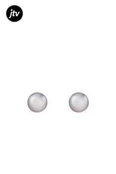 14k White Gold 10-11mm Button Shaped Gray Freshwater Pearl Stud Earrings with Friction Backs. Measures Approximately .4"L x .15"W. Color, Shapes, and sizes may vary. Classic Round Pearl Button Earrings, Classic Round Earrings With Pearl Buttons, Classic Formal Earrings With Round Beads, Color Shapes, Pearl Stud Earrings, Pearl Studs, Freshwater Pearls, Fresh Water, White Gold