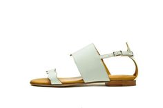 Sophisticated summer attitude in  white elegant strappy sandals. There is no more to say, just wear your new pair of sandals and enjoy the summer.This pair of sandals are ultimate in everyday casual, perfect balance between beach-ready and urban appropriate. Hand crafted from the softest leather and cushioned for extra comfort and with wide straps they make the most comfortable fit.This sandals are perfect choice for every day or night of the summer. Style yours with everything from dresses to t Chic Summer Slingback Sandals With Open Toe, Chic Open Toe Slingback Sandals For Summer, Elegant T-strap Sandals With Flat Heel For Vacation, Elegant T-strap Sandals With Ankle Strap For Summer, Elegant Flat Sandals With Adjustable Strap, Elegant Open Toe Slingback Sandals For Summer, Summer Toe Ring Sandals With Adjustable Ankle Strap, White Sandals With Adjustable Strap For Summer, Elegant Beach T-strap Sandals With Adjustable Strap