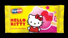 hello kitty strawberry and cherry popsicle candy, by popside, and more confection at the image link