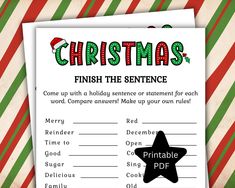 a printable christmas wish list for students to write and share with the santa clause