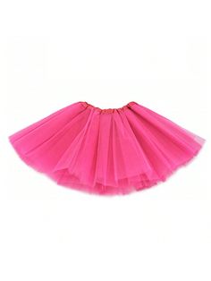 Classic Elastic 3-Layer Tulle Skirt For Women, Teens, Adults Mesh Skirt    Mesh Fabric Plain  Non-Stretch All Wedding & Event, size features are:Bust: ,Length: ,Sleeve Length: Adult Tulle Skirt, Ballerina Skirt, Pink Tulle Skirt, Layered Tulle Skirt, Pink Tutu, Birthday Inspo, Tulle Tutu, Skirt For Women, Pink Tulle