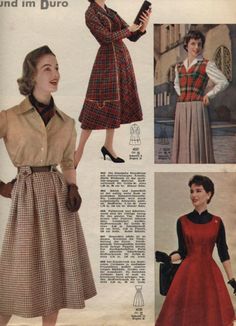 1950s Autumn, 1950s School, Fashion 40s, Belt Coat, Vintage Fashion 1950s, Work Skirt, Outfit References