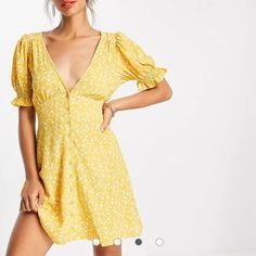 Reposhing This Item I Purchased From @Suzigrace. Loved It, But Ready To Rotate For Something New. Questions? Leave A Comment Below! Cute Mini Dress, Dresses Cute, Asos Dresses, Saint Bernard, Dress Yellow, Bb Dakota, Latest Clothes, Fit Check, Latest Fashion Clothes