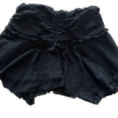 Nwt Urban Outfitters Black Flowy Skirt Size S Amazing Condition Black Skirt With Built-in Shorts For Beach, Beach Skirt With Built-in Shorts In Black, Black Beach Skirt With Built-in Shorts, Black Skirt With Elastic Waistband For Summer, Black Mini Bottoms For Summer, Black Skort With Built-in Shorts For Day Out, Black Mini Length Bottoms For Summer, Black Skirt With Elastic Waistband For Beach, Spring Black Skort With Built-in Shorts