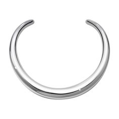 ARCHIVE COLLECTION AURA neckring - sterling silver Expensive Items, Neck Ring, Scandinavian Jewelry, Contemporary Jewelry Design, Studio Jewelry, Organic Rings, Grape Bunch, Beautiful Gift Wrapping, Georg Jensen