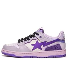 A BATHING APE Bape Sk8 Sta 1I30-191-003-PURPLE (SNKR) 90s Core, Bape Sk8 Sta, Bapesta Shoes, Bape Clothing, Sk8 Sta, Spicy Pisces, Bape Sneakers, Bape Outfits, Bape Shoes