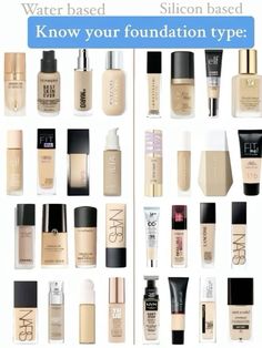 Water Based Foundation, Safe Makeup, Makeup Order, Makeup Secret, Makeup Accesories, Silicone Makeup, Makeup Artist Tips, Makeup Help, Makeup Obsession