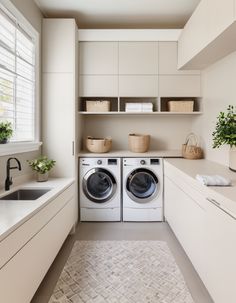 Ultimate Laundry Room Upgrade: 59 Stylish And Functional Cabinet And Shelf Ideas Laundry Built In Cabinets, Beige Laundry Room