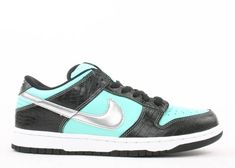 Diamond Supply Co. X Dunk Low Pro SB 'Tiffany' - Nike - 304292 402 - aqua/chrome | Flight Club Nike Skateboarding, Sb Dunks, Air Max 180, Sneaker Culture, Shoes Inspiration, Sport Training, Men Sport, Skateboard Shoes