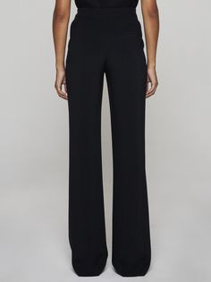 ->viscose, 96% Synthetic->elastane, 4% Elegant Wide Leg Viscose Pants, Elegant High-waisted Viscose Pants, Formal Viscose Wide-leg Pants, Elegant Wide Leg Viscose Bottoms, Viscose Wide-leg Pants For Formal Occasions, Elegant Full-length Viscose Bottoms, Elegant Full Length Viscose Bottoms, Elegant Viscose Wide Leg Pants For Work, Viscose Evening Trousers