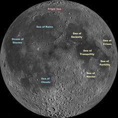 the far side of the moon with names on it