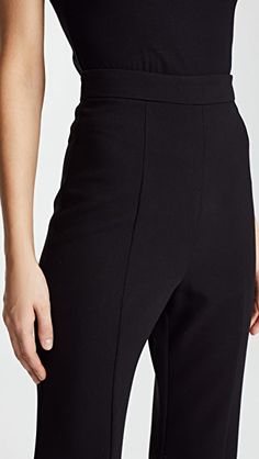 Black Halo Isabella Pants | SHOPBOP Chic Structured Fitted Pants, Fitted Structured Pants For Business Casual, Structured Fitted Pants For Business Casual, Fitted Structured Bottoms For Evening, Structured Fitted Bottoms For Evening, Fitted Structured Bottoms For Night Out, Structured Fitted Bottoms For Business Casual, Fitted Structured Pants For Workwear, Blue And White Fabric