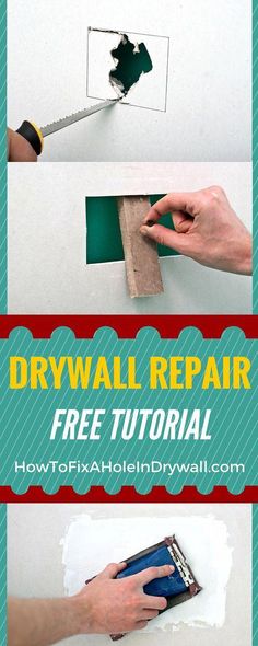 how to fix drywall repair with this easy step - by - step guide