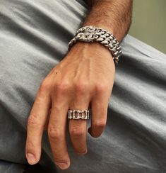 Elevate your style with the Miami Cuban Link Stainless Steel Bracelet. Featuring a silver safety buckle and curb chain, this unisex piece by AnAngelsHug is a bold and timeless statement, perfect for any occasion. Welcome! 📌Please Kindly Note: The listing is for only one bracelet! 📌It is made of Stainless Steel and thus is WATERPROOF!  📌It is subjected to an anti-allergic process (lead & nickel free). 📌It has a good weight on it! 📌The clasp is extra safe and secures in 2 ways! 📌Keep in mind Miami Cuban Link, Miami Cuban, Unisex Gift, Statement Bracelet, Unisex Gifts, Cuban Link, Bracelet Silver, Curb Chain, Steel Bracelet