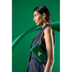 GREEN LEATHER MINI BAG WITH MIRROR AND GOLD CHAIN DETAIL Style this bag in 4 different ways to complement any outfit! Transition seamlessly from day to night by wearing it as a cross-body, shoulder bag, belt bag, or clutch. Create a unique look to match your outfit! Designed in NYC, Made in Italy. Material Vegetable-Tanned Leather sustainably made in Italy. The leather is tanned the natural way using plant extracts and no harsh chemicals. By repurposing byproducts from the meat industry, we are Elegant Green Shoulder Bag With Chain Strap, Chic Green Shoulder Bag With Mobile Phone Holder, Green Clutch With Chain Strap For Formal Occasions, Green Formal Clutch With Chain Strap, Elegant Green Box Bag For Mobile Phone, Formal Green Clutch With Chain Strap, Elegant Green Mobile Phone Box Bag, Green Evening Crossbody Flap Bag, Green Evening Box Bag With Adjustable Strap