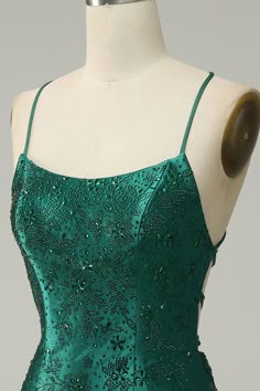 Dark Green Embroidered Dress, Forest Green Dress Short, Dark Hoco Dresses, Short Green Prom Dress, Unique Hoco Dresses Short, Dark Green Hoco Dress, Dark Green Prom Dress, Green Hoco Dress, Bodycon Prom Dress