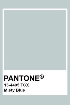 pantone's ice flow color is shown in the box, and it appears to be gray