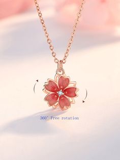 Gender: Women Color: Champagne Material: Copper Product Measurements in cm : Size Length one-size 42-47 Flower Charm Necklace, Floral Pendant Necklace, Circle Pendant Necklace, Diy Wire Jewelry, Color Champagne, Floral Pendant, Flower Pendant Necklace, Birthday Gifts For Girlfriend, Fancy Jewelry