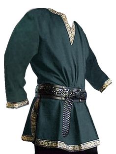 PRICES MAY VARY. Material: Made of high quality yarns, pure cotton, comfortable, lightweight, breathable, skin-friendly, easy to clean and quickly dry Features: Halloween medieval pirate tunic for men, knight style, V neck, long sleeve, embroidered hemline, costume renaissance tunic archer cloak, squire costume. Color: Black, Navy Blue, Brown, Army Green. ★ NOTICE: the belt is not include Occasion: Great for Halloween costume, LARP (live action role playing), Medieval Theme Party, Stage Performa Medieval Clothing Men, Scottish Costume, Medieval Tunic, Viking Tunic, Viking Cosplay, Costume Viking, Knight Warrior, Medieval Clothes, Viking Costume