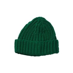 Stay warm in style with this comfortable and high quality knitted beanie. Size: One Size.  Color: Green.  Gender: unisex.  Age Group: adult. Casual Knitted Hats, Casual Acrylic Yarn Beanie, Casual Thick Beanie Hat, Solid Knit Beanie Hat, Casual Acrylic Yarn Beanie For Cold Weather, Casual Green Soft Knit Hats, Solid Knitted Beanie Cap, Casual Knitted Beanie For Winter, Winter Crochet Cotton Beanie