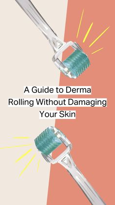 Needle Roller For Face, How To Microneedle Your Face, How To Derma Roll Face, How To Use Derma Roller Faces, How To Use Derma Roller, Derma Roller How To Use, Dermal Roller, Derma Roller Before And After, Derma Rolling