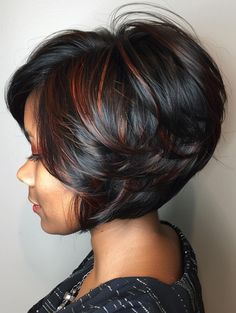 Bold and Beautiful Highlight Ideas for Black Hair: Trends for All Styles Highlight Ideas For Black Hair, Black Hair Trends, Tomboy Haircut, Ideas For Black Hair, Highlight Ideas, Lighter Hair, American Hairstyles, Black Hair With Highlights, Short Sassy Hair