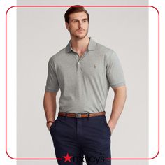 in stock Timeless Collared Tops For Business Casual, Timeless Relaxed Fit Top For Business Casual, Timeless Tops For Business Casual With Relaxed Fit, Timeless Cotton Tops For Spring, Fitted Cotton Timeless Tops, Classic Gray Collared Top, Classic Relaxed Fit T-shirt, Classic Gray Cotton Polo Shirt, Classic Cotton Polo Shirt For Business Casual